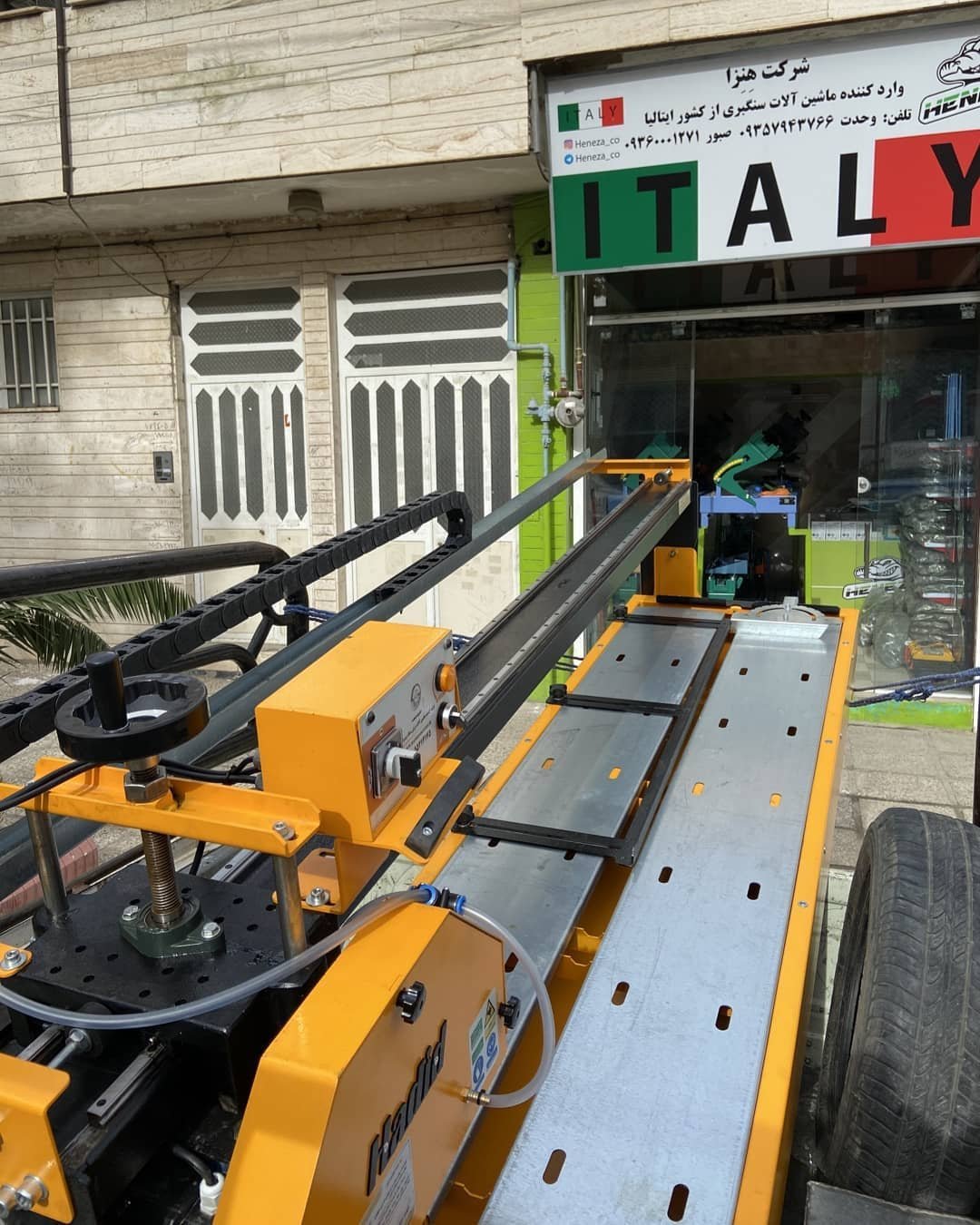 دستگاه برش سنگ حدید