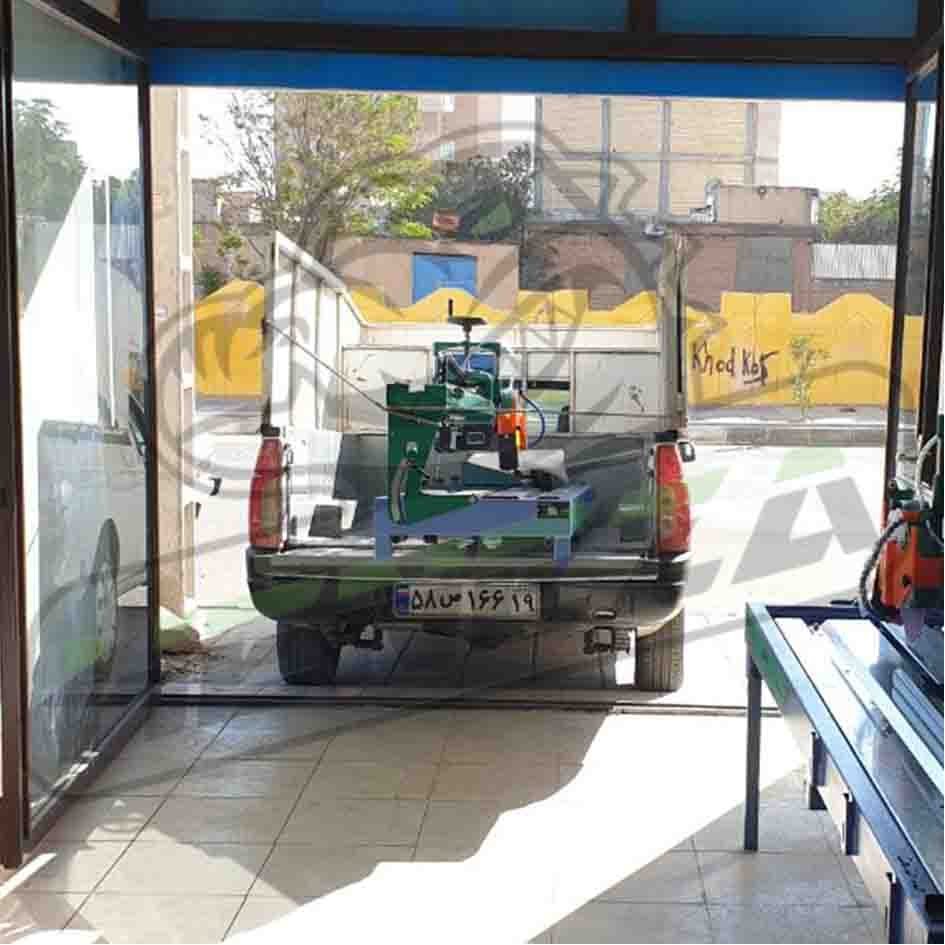 دستگاه سنگبری ارسال به تهران بلوار گلریزان پروژه مهندس مریدیان