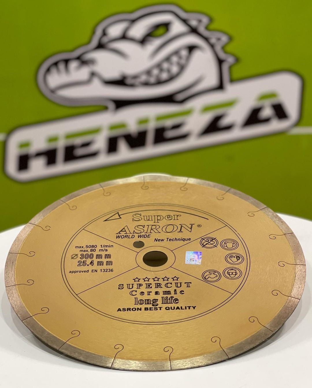 دیسک برش 300 آسرون طلایی