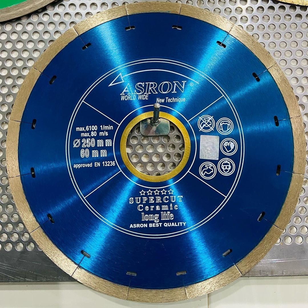 دیسک برش 250 آسرون آبی